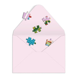 Meowy Christmas Greeting Card 60 Piece Jigsaw Puzzle Galison (ONLINE ORDER ONLY)