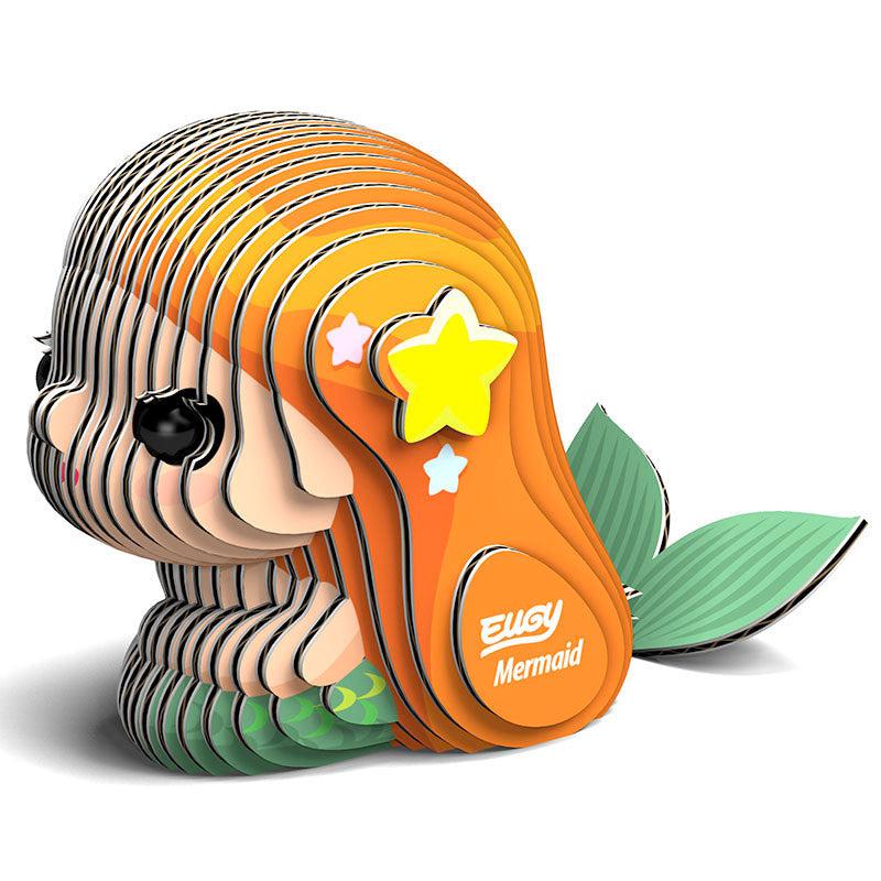 Mermaid 3D Cardboard Model Kit Eugy (ONLINE ORDER ONLY)