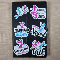 Mermaid with Quote Stickers (ONLINE ORDER ONLY)