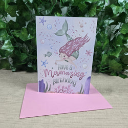 Mermazing Birthday Card (ONLINE ORDER ONLY)