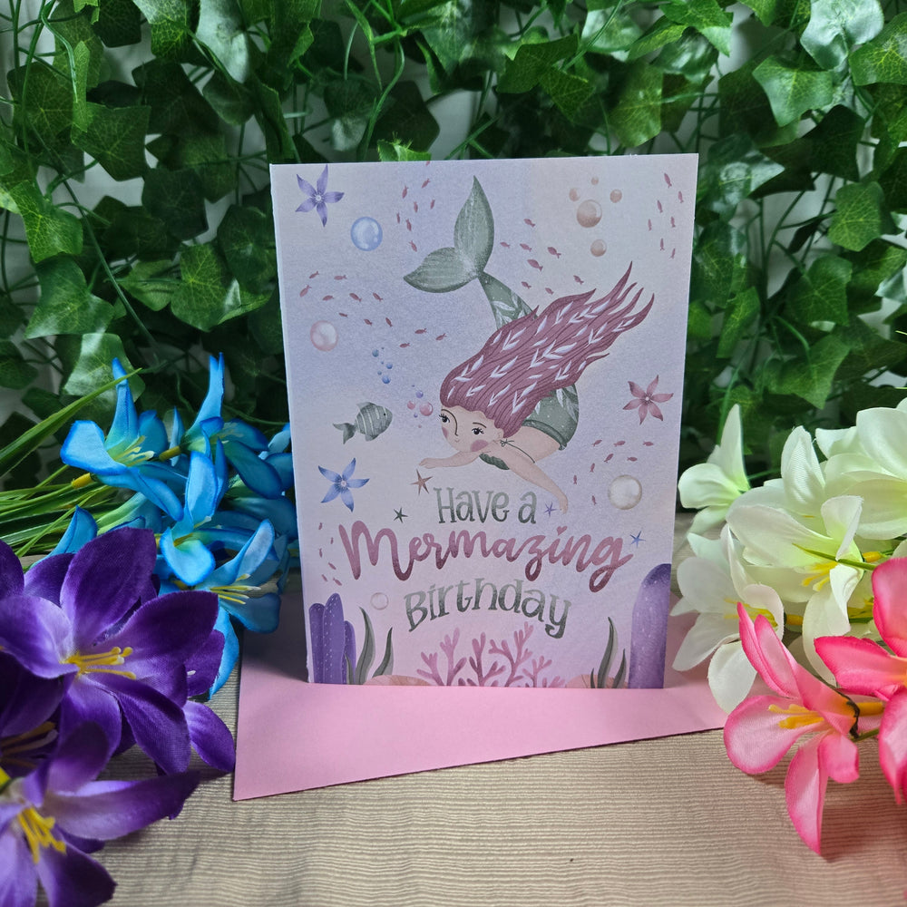 Mermazing Birthday Card (ONLINE ORDER ONLY)