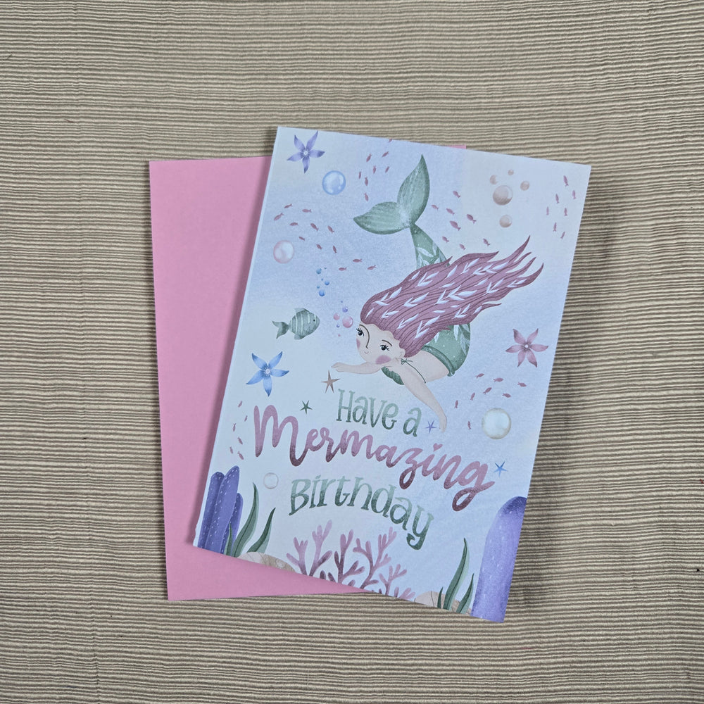 Mermazing Birthday Card (ONLINE ORDER ONLY)