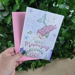 Mermazing Birthday Card (ONLINE ORDER ONLY)