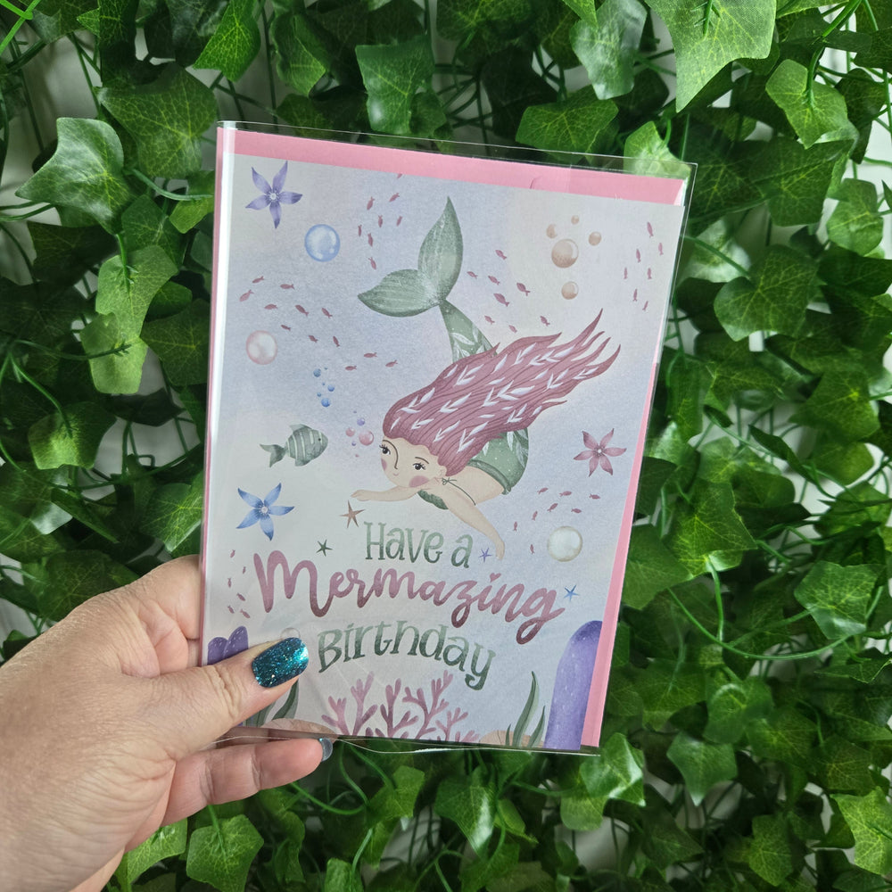 Mermazing Birthday Card (ONLINE ORDER ONLY)