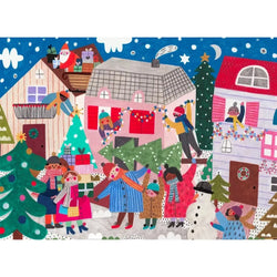 Merry & Bright 500 Piece Jigsaw Puzzle PuzzleFolk (ONLINE ORDER ONLY)