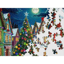 Merry Town Square 1000 Piece Jigsaw Puzzle Springbok (ONLINE ORDER ONLY)