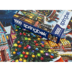 Merry Town Square 1000 Piece Jigsaw Puzzle Springbok (ONLINE ORDER ONLY)