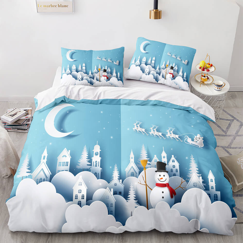 Merry Christmas Bedding Sets Kids Quilt Covers Room Decoration (Online Order Only)
