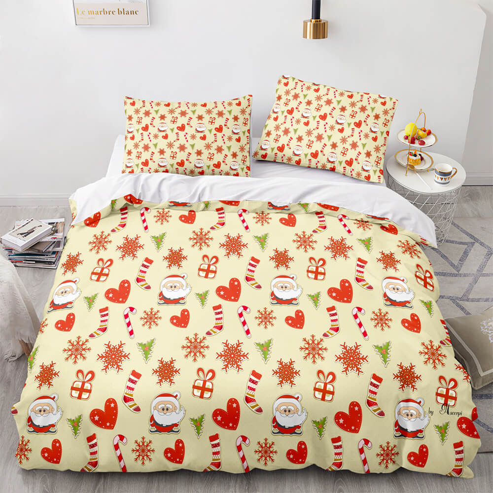 Merry Christmas Bedding Sets Kids Quilt Covers Room Decoration (Online Order Only)