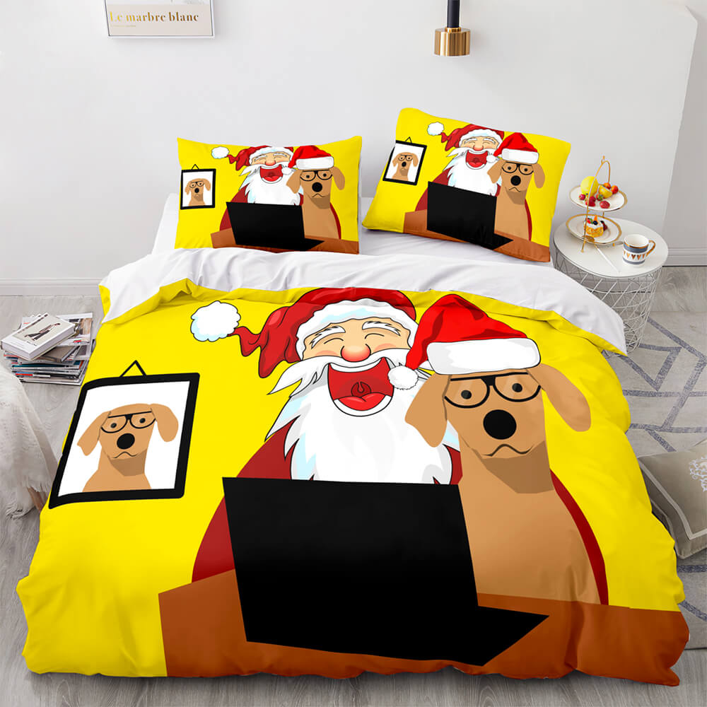Merry Christmas Bedding Sets Kids Quilt Covers Room Decoration (Online Order Only)
