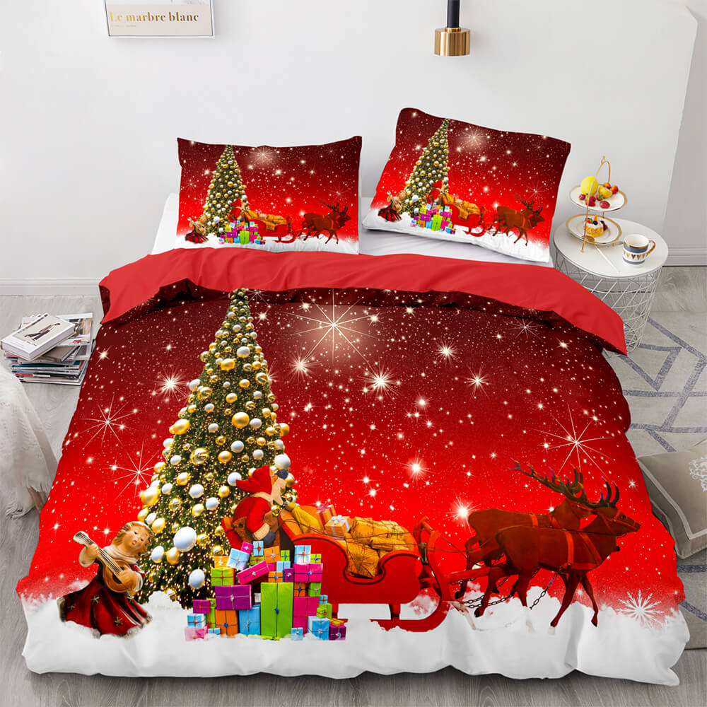 Merry Christmas Bedding Sets Kids Quilt Covers Room Decoration (Online Order Only)