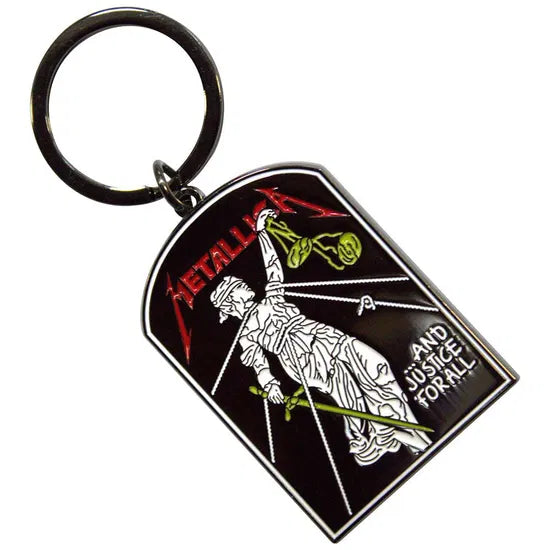 Metallica "And Justice For All" Tombstone Enamel Keychain (Online Order Only)