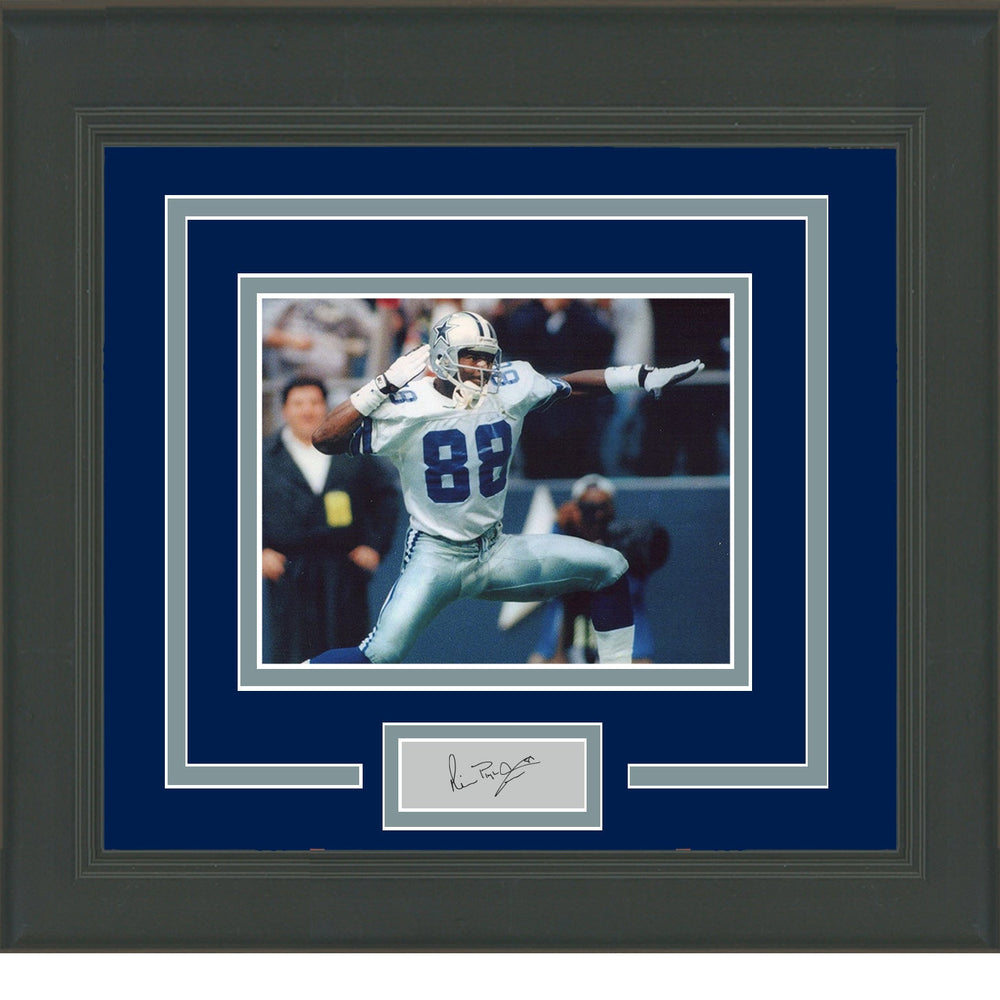 Framed Michael Irvin Facsimile Laser Engraved Signature Auto Dallas Cowboys 11x14 Football Photo (ONLINE ORDER ONLY)