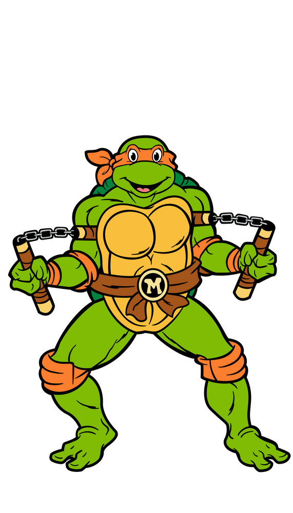 FiGPiN: Teenage Mutant Ninja Turtles - Michaelangelo #567 (ONLINE ORDER ONLY)