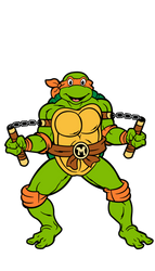 FiGPiN: Teenage Mutant Ninja Turtles - Michaelangelo #567 (ONLINE ORDER ONLY)