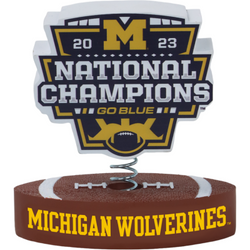Michigan Wolverines 2023 National Champions Bobbleheads (ONLINE ORDER ONLY)