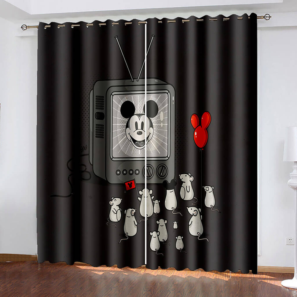 Mickey Mouse Curtains Blackout Window Drapes (Online Order Only)