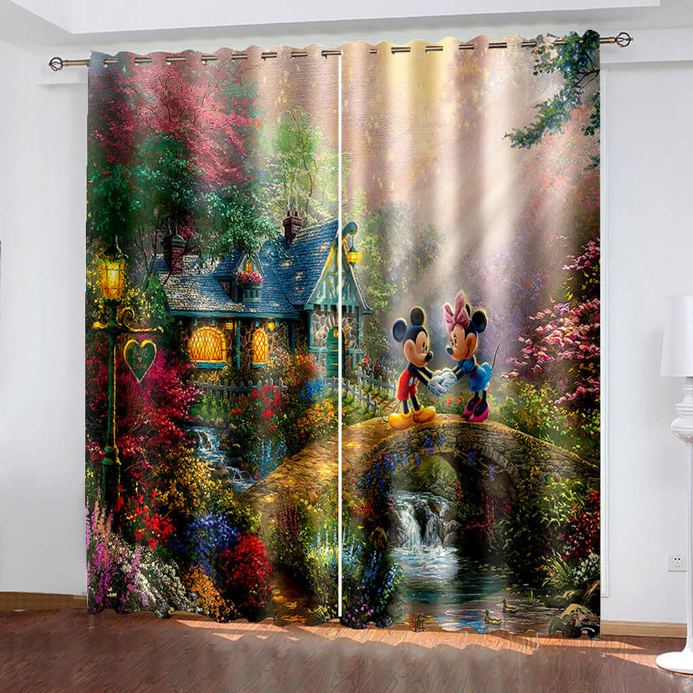 Mickey Mouse Curtains Blackout Window Drapes (Online Order Only)