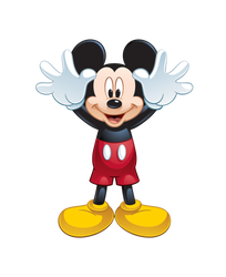 50 INCH TALL ULTRA MICKEY MOUSE KITE (ONLINE ORDER ONLY)