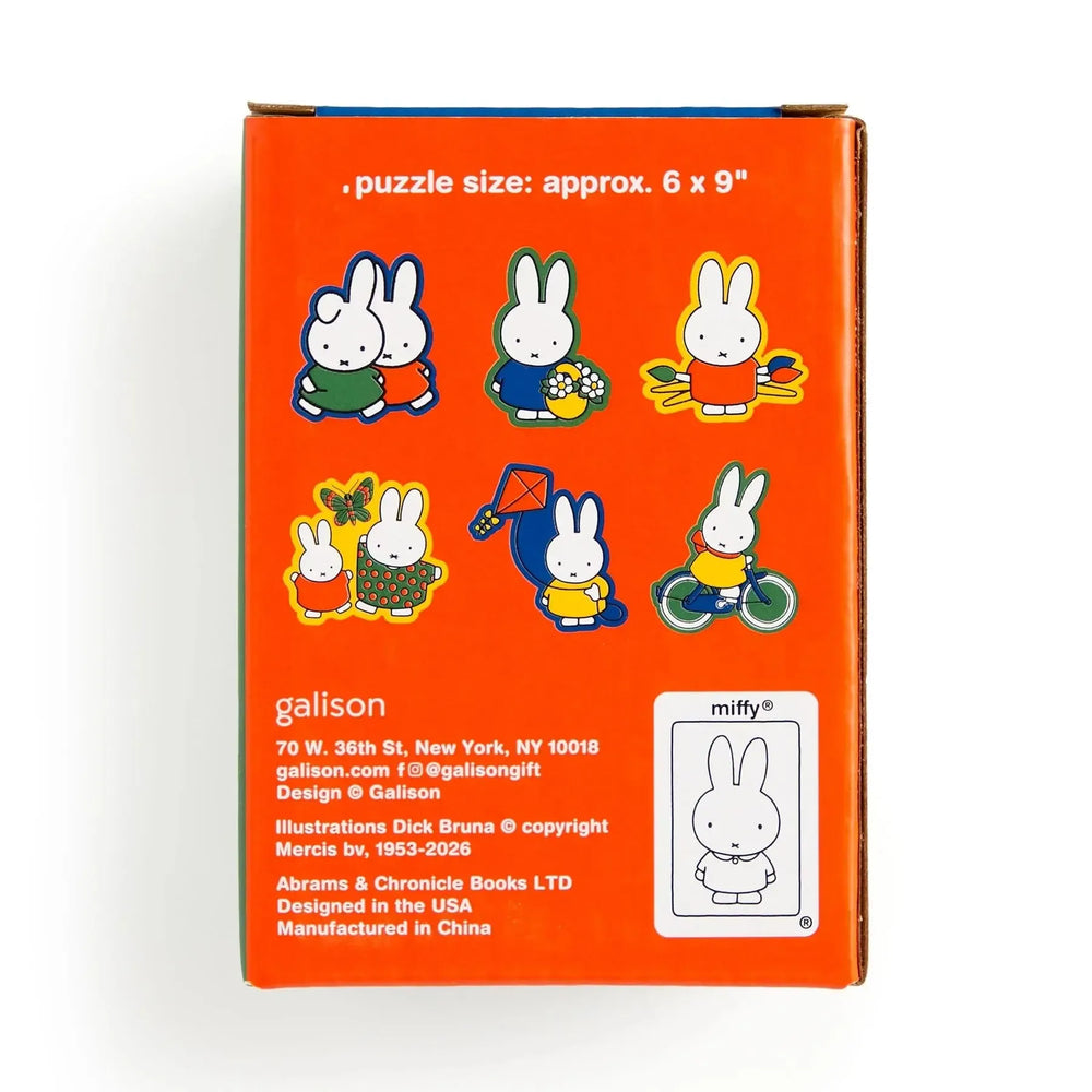 Miffy Surprise 100 Piece Mini Shaped Jigsaw Puzzle Galison (ONLINE ORDER ONLY)