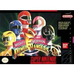 Mighty Morphin Power Rangers - Super Nintendo - (LOOSE) (Online Order Only)