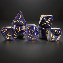 Pre-Order || Milky Way Acrylic Dice Set