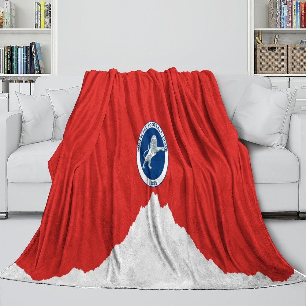 Millwall Blanket Flannel Fleece Throw Room Decoration (Online Order Only)