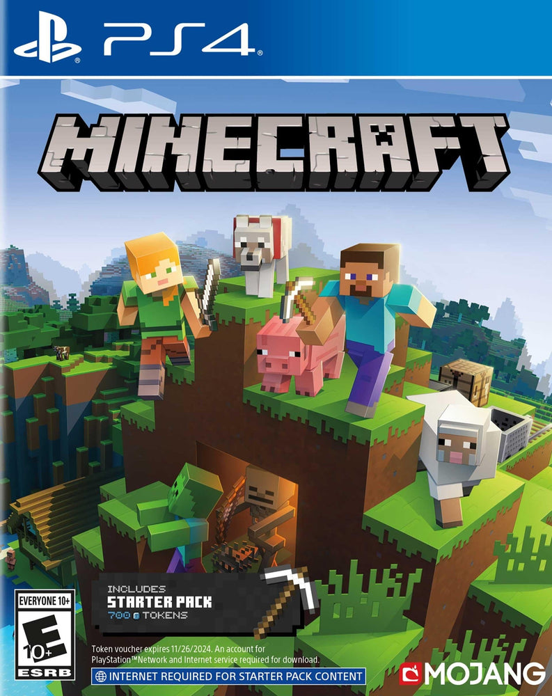Minecraft Start Pack Edition (Playstation 4) (Online Only)