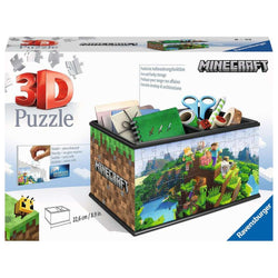 Minecraft Storage Box 223 Piece 3D Jigsaw Puzzle Ravensburger (ONLINE ORDER ONLY)