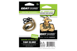 GoatGuns Miniature Sling, Tan, Adjustable, for Mini AR & AK SLING-TAN (ONLINE ORDER ONLY)