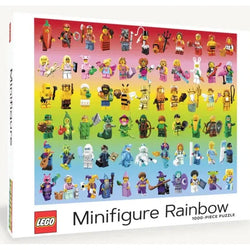 Minifigure Rainbow LEGO 1000 Piece Jigsaw Puzzle Chronicle (ONLINE ORDER ONLY)