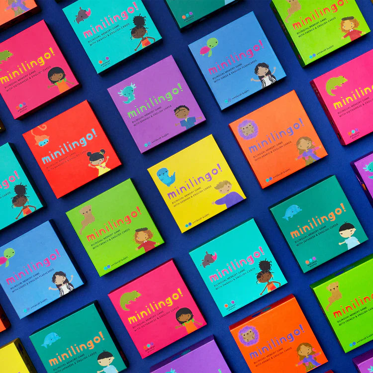 Minilingo, Japanese/English Flashcards (ONLINE ORDER ONLY)