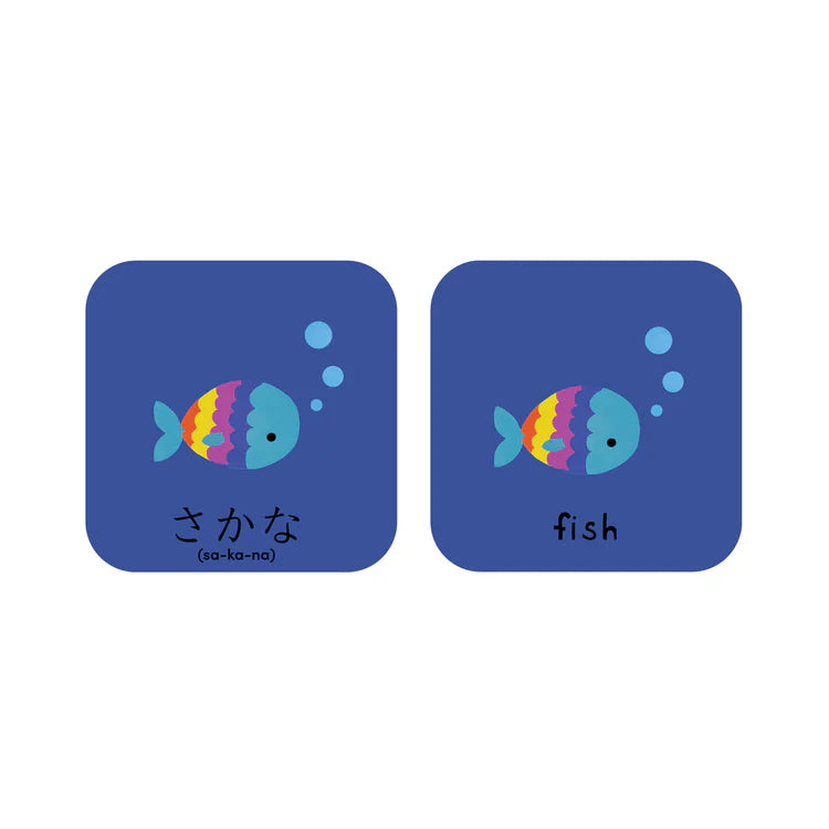 Minilingo, Japanese/English Flashcards (ONLINE ORDER ONLY)