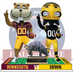 Minnesota vs. Iowa Football Rivalry Bobblehead (Presale) (ONLINE ORDER ONLY)