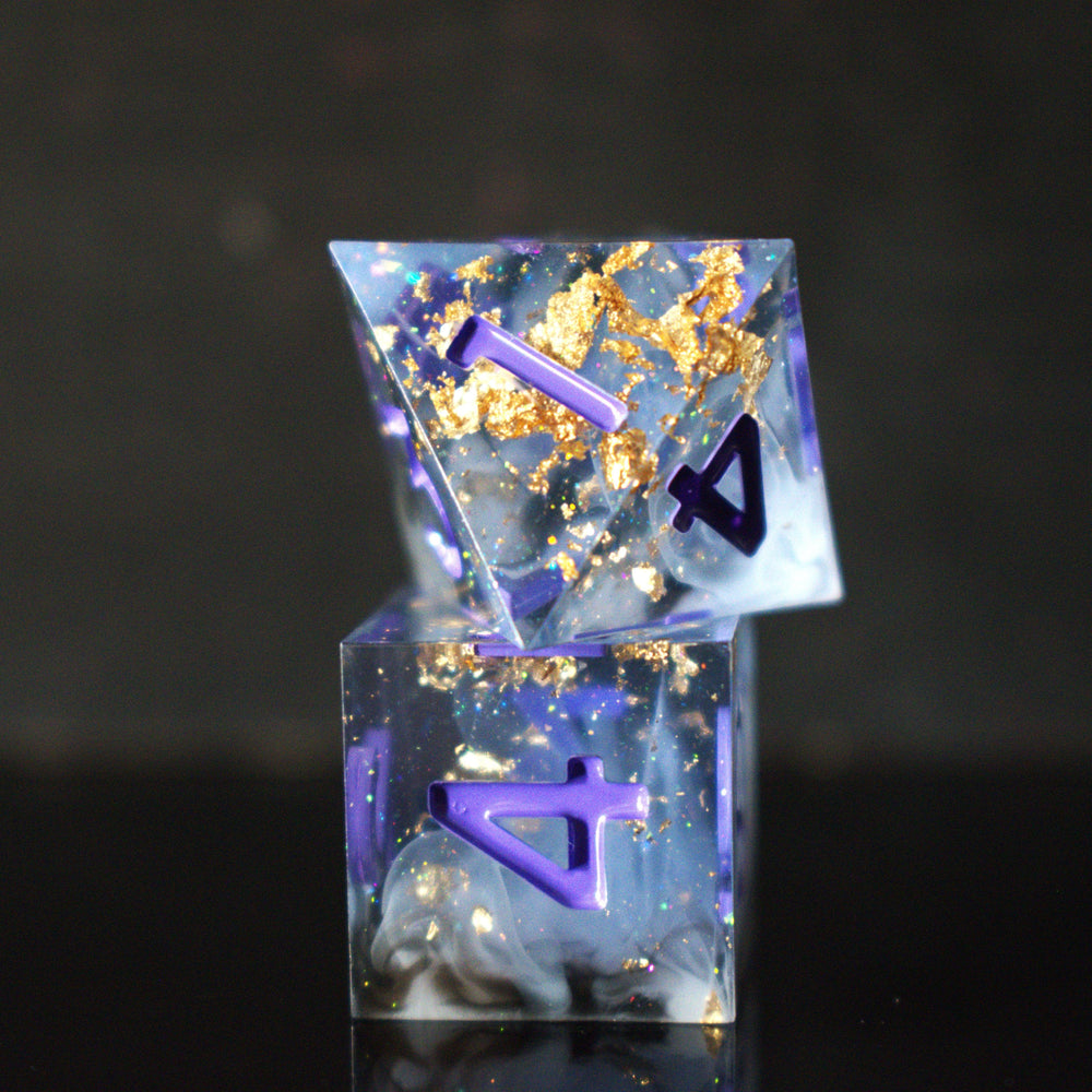 PRE-ORDER || Mirage Arcane Sharp-Edged Resin Dice Set