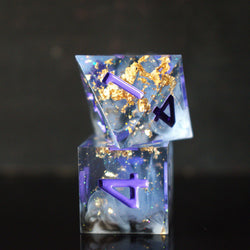 PRE-ORDER || Mirage Arcane Sharp-Edged Resin Dice Set