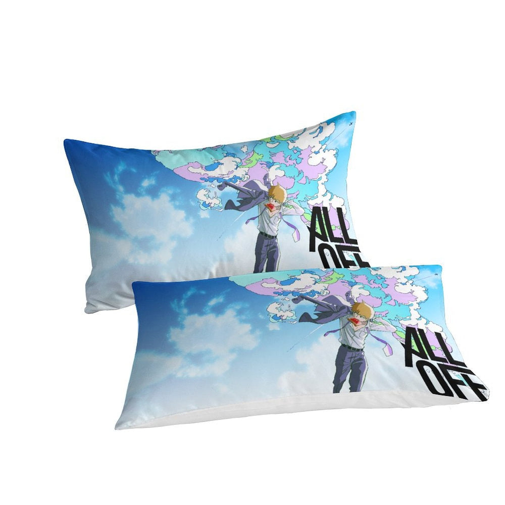 Mob Psycho 100 Bedding Set Pattern Quilt Cover Without Filler (Online Order Only)