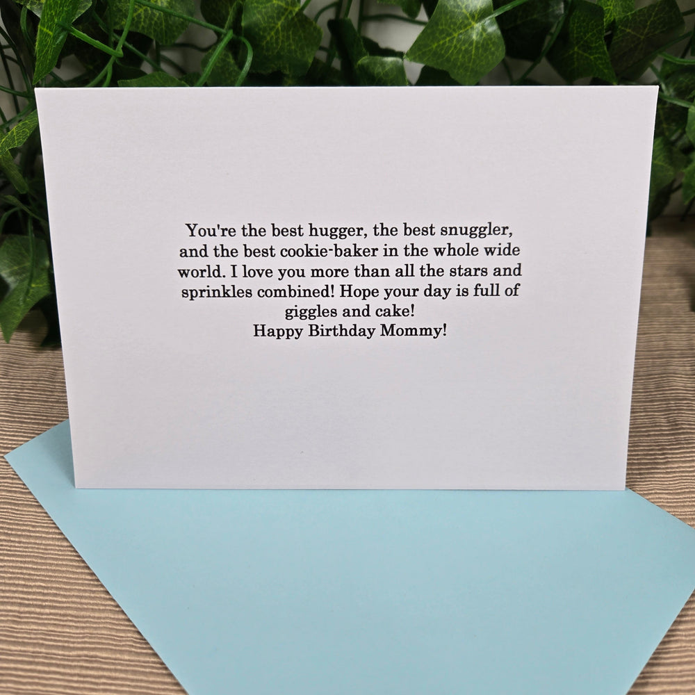 Coloring Mom Happy Birthday Card 2 (ONLINE ORDER ONLY)
