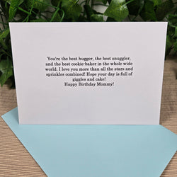 Coloring Mom Happy Birthday Card 2 (ONLINE ORDER ONLY)