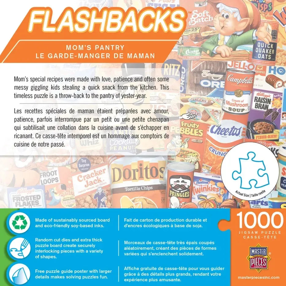 Mom's Pantry Flashbacks 1000 Piece Jigsaw Puzzle MasterPieces (ONLINE ORDER ONLY)