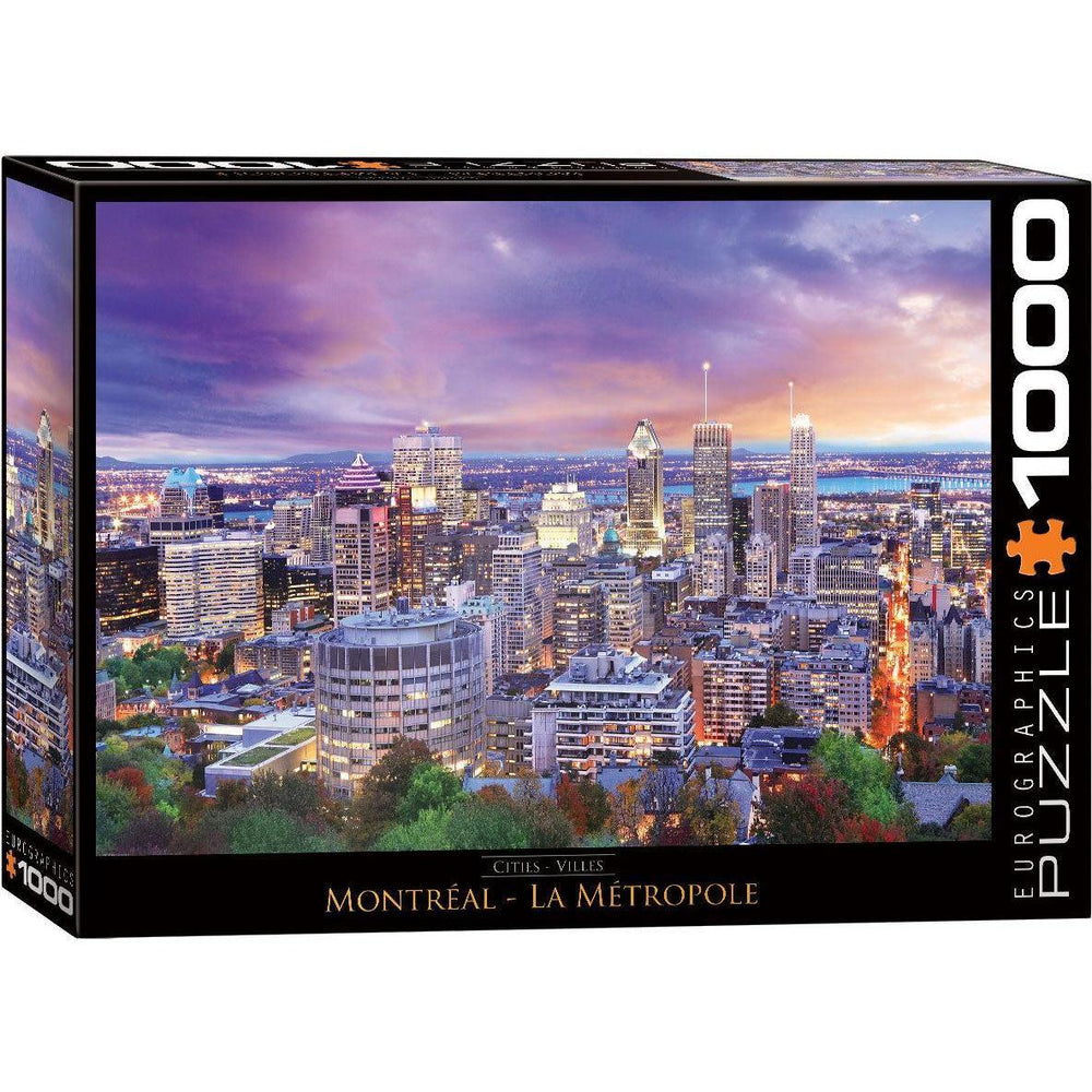 Montréal La Métropole 1000 Piece Jigsaw Puzzle Eurographics (ONLINE ORDER ONLY)
