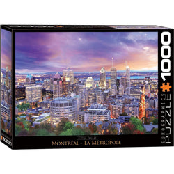 Montréal La Métropole 1000 Piece Jigsaw Puzzle Eurographics (ONLINE ORDER ONLY)