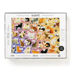 Moody Cats 1000 Piece Jigsaw Puzzle (+Stickers) Brass Monkey (ONLINE ORDER ONLY)