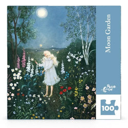 Moon Garden by Loré Pemberton 100 Piece Mini Jigsaw Puzzle NYPC (ONLINE ORDER ONLY)