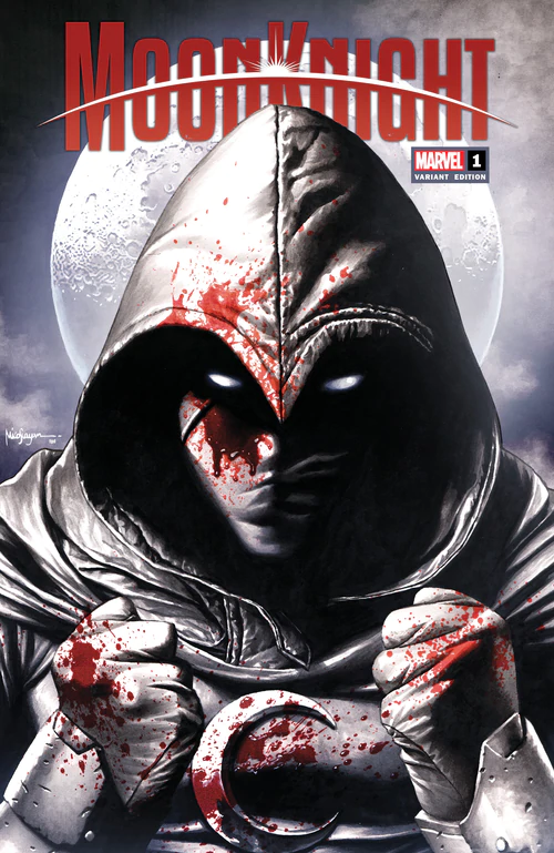Moon Knight #1 Mico Suayan Trade Virgin Set Of 2 Variant (07/21/2021) Marvel (ONLINE ORDER ONLY)