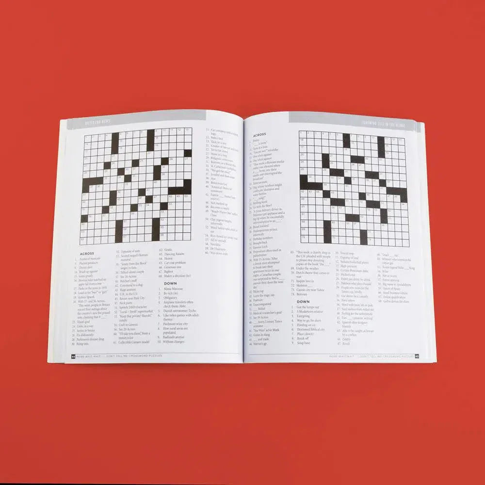 More Wait Wait...Don't Tell Me! Crossword Puzzles Book Chronicle (ONLINE ORDER ONLY)