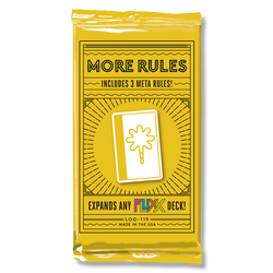 Fluxx: More Rules Expansion Deck