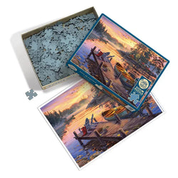 Morning Paradise 500 Piece Jigsaw Puzzle Cobble Hill (ONLINE ORDER ONLY)