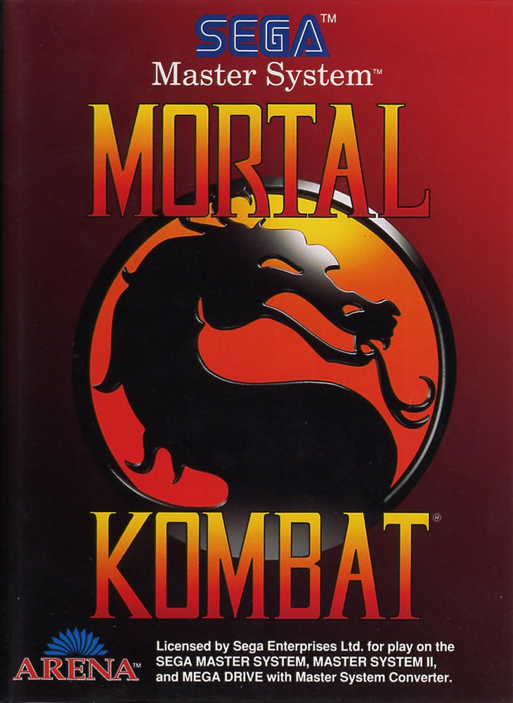 Mortal Kombat (Sega Master System) (ONLINE ORDER ONLY)