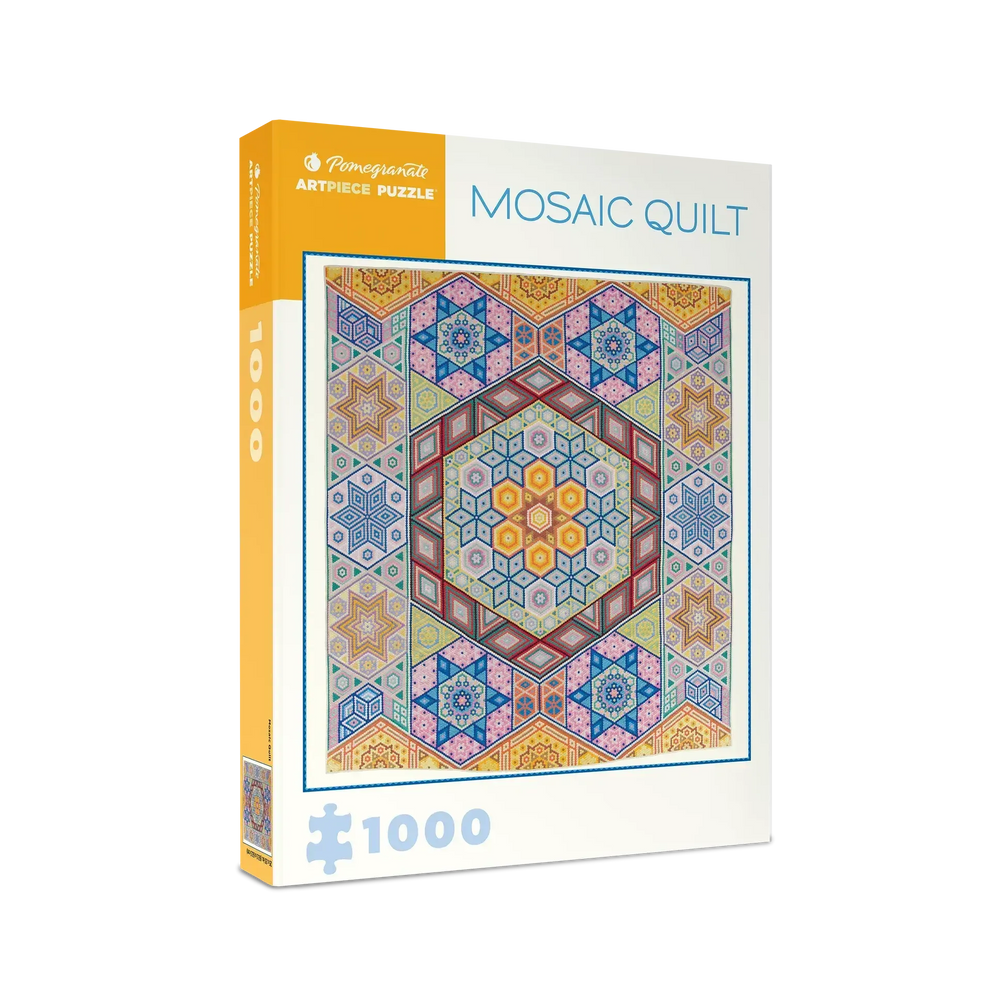 Mosaic Quilt 1000 Piece Jigsaw Puzzle Pomegranate (ONLINE ORDER ONLY)